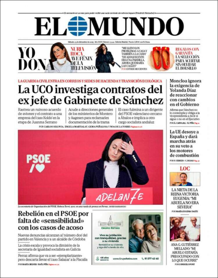 'El Mundo' 13 'El Mundo' 13