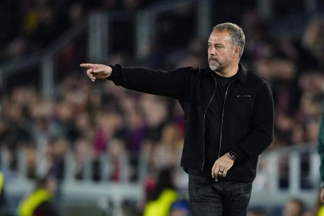 Hansi Flick Barça / Foto: EFE