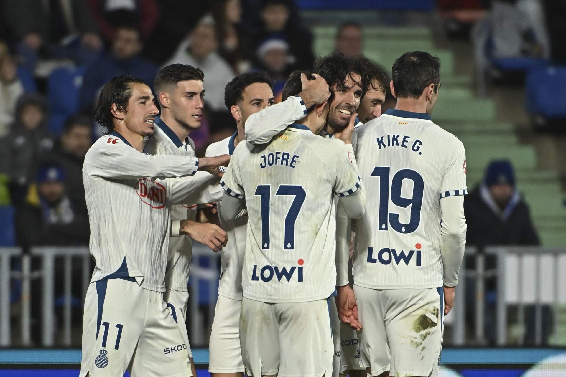 El Espanyol no cede y supera al Getafe (0-1) para seguir soñando en la Liga