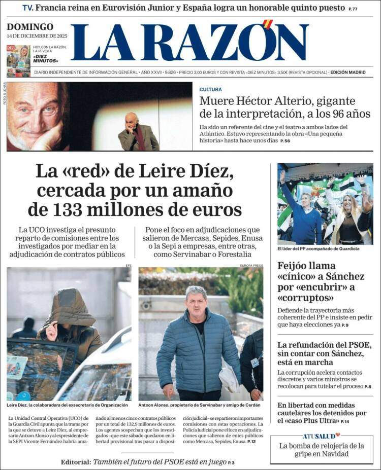 'La Razón' 14 'La Razón' 14