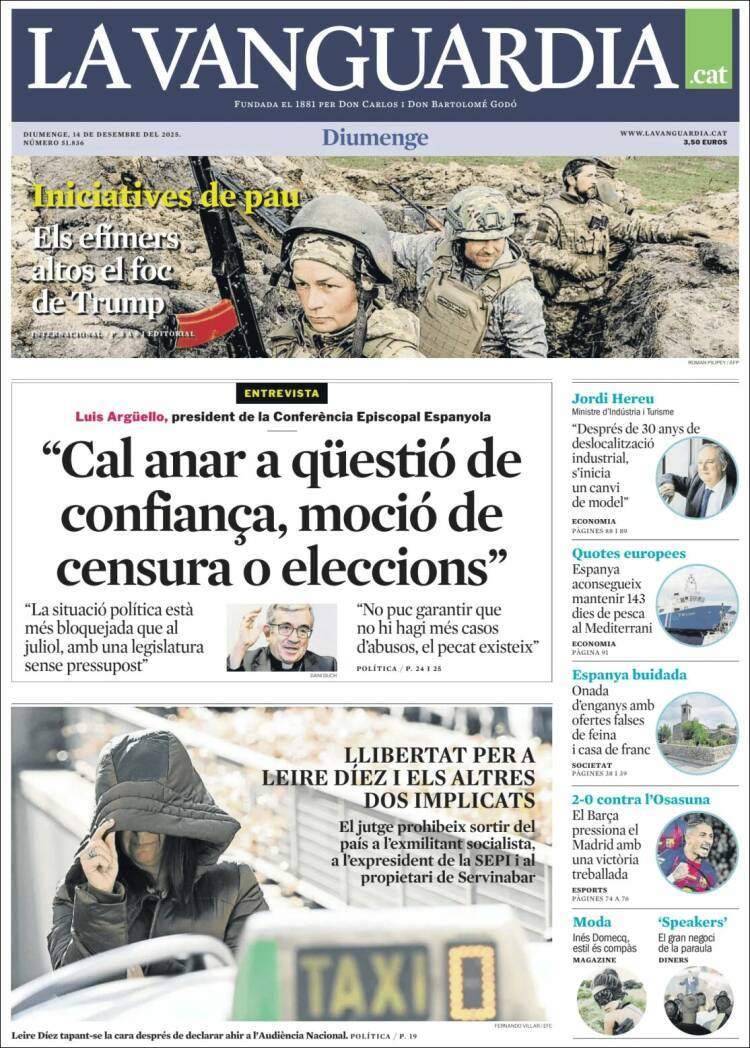 'La Vanguardia' 14 'La Vanguardia' 14