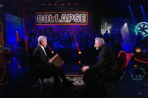 Loquillo, amb Jordi González al 'Col·lapse' de TV3 Loquillo, amb Jordi González al 'Col·lapse' de TV3