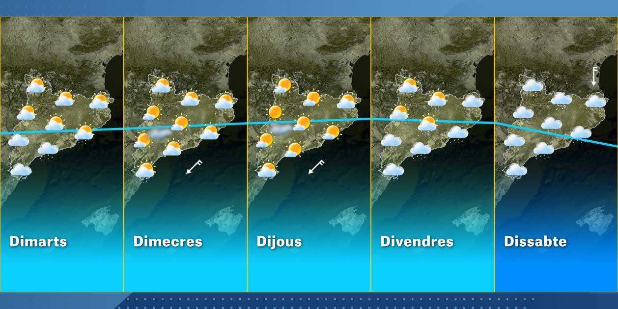Mapa Catalunya setmana 14-12 Mapa Catalunya setmana 14-12
