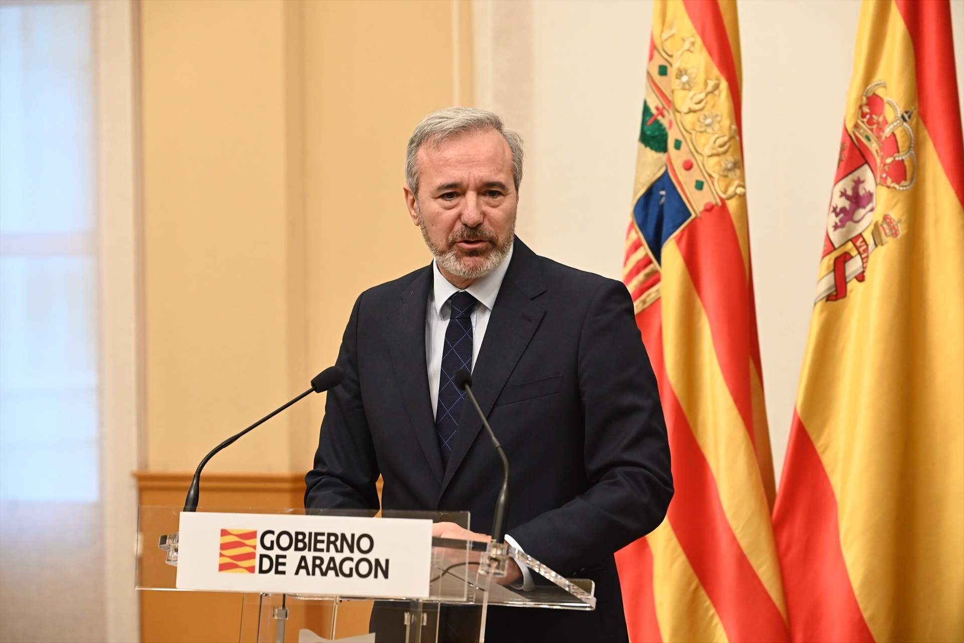 Jorge Azcón avanza las elecciones en Aragón al 8 de febrero: "Hay que escuchar la voz de los aragoneses"