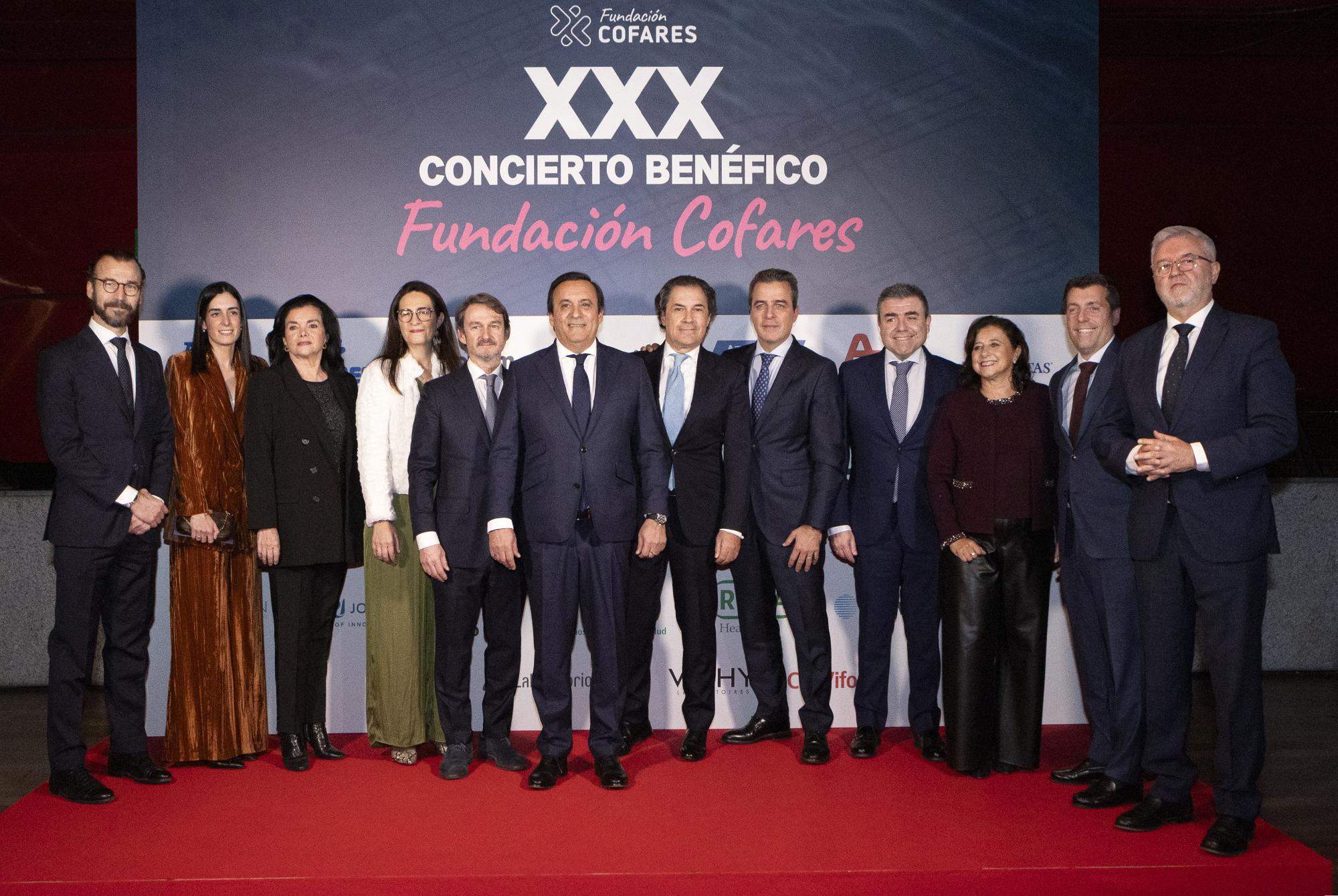 La Fundació Cofares celebra el seu 30è Concert Benèfic de Nadal i premia la Fundació Claudia Tecglen