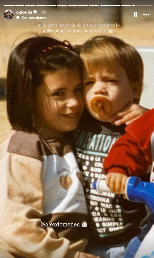 Segunda storie de Dulceida Instagram Segunda storie de Dulceida Instagram