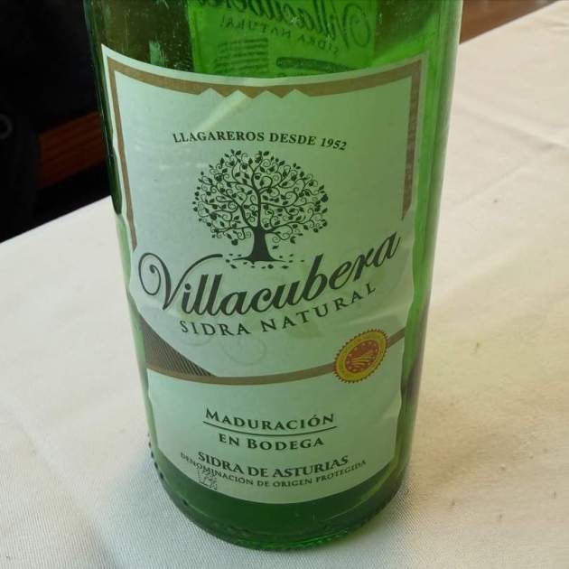 La botella de sidra que probaron Risto Mejide y Merche Torre / Instagram La botella de sidra que probaron Risto Mejide y Merche Torre / Instagram