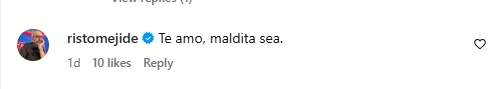 La resposta de Risto Mejide Instagram La resposta de Risto Mejide Instagram