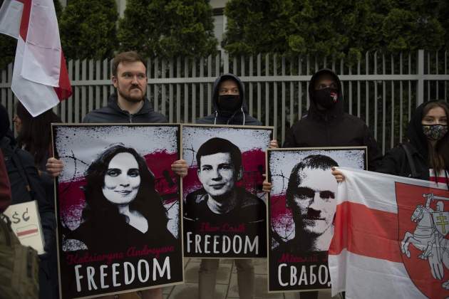 protestes presos bielorussia europa press protestes presos bielorussia europa press