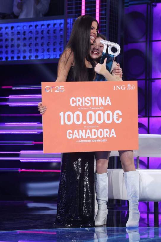 Cristina, guanyadora d'OT 2025 / Instagram Cristina, guanyadora d'OT 2025 / Instagram