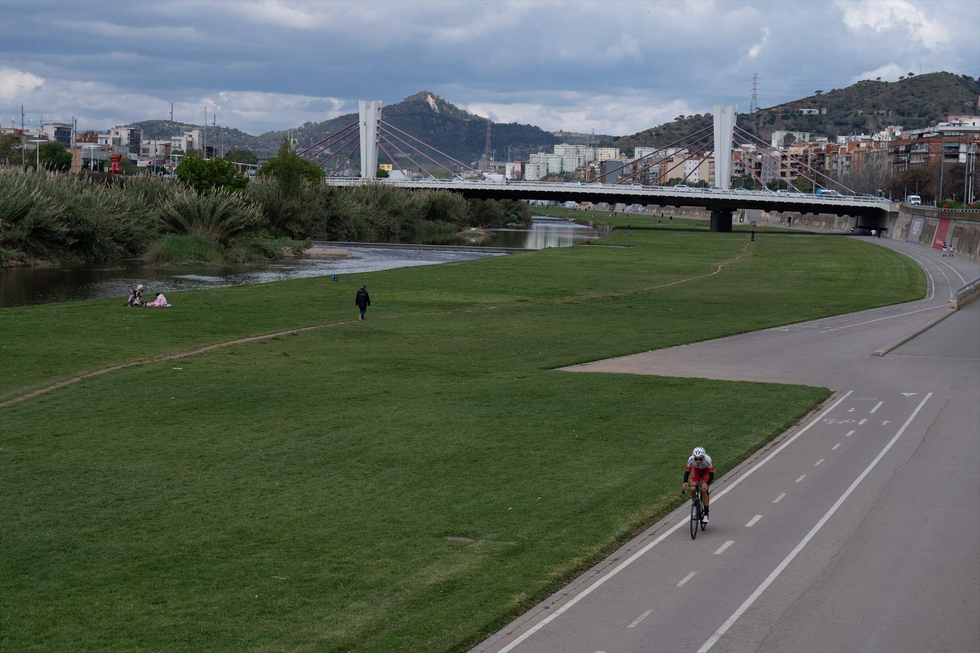 El Parc Fluvial del Besòs activa l'alerta pel possible desbordament del canal central