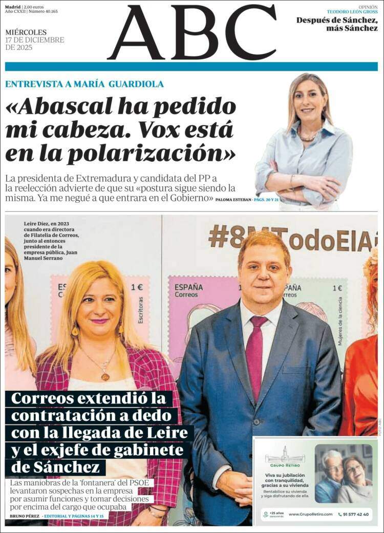 ABC, 17 desembre 2025