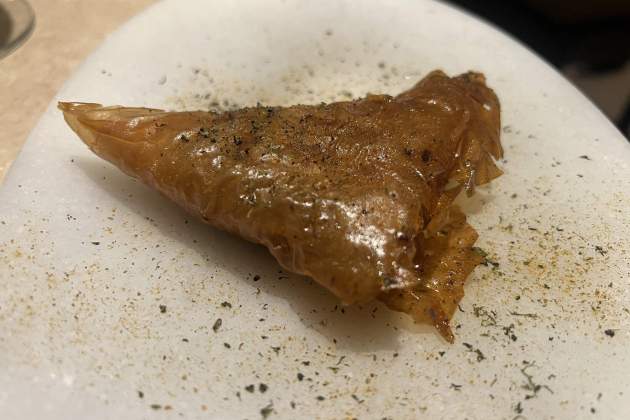 Samosa de cordero a la catalana Arraval Molinero Trias, R Samosa de cordero a la catalana Arraval Molinero Trias, R