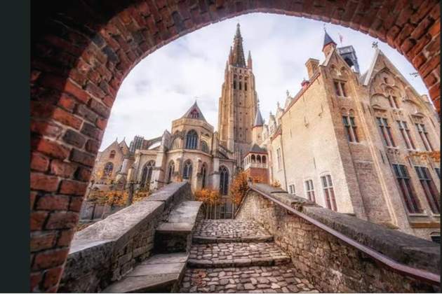1. Brujas. Catedral. Fuente Pinterest