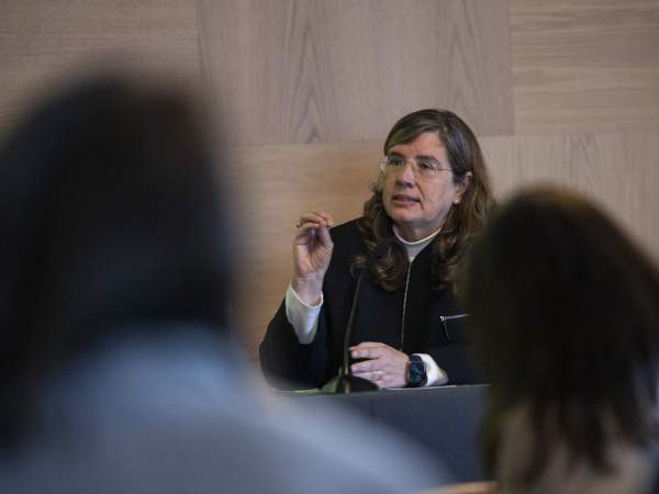 Patricia Cabré, de la Red de Apoyo a las Familias Cuidadoras. / Foto: Carlos Baglietto