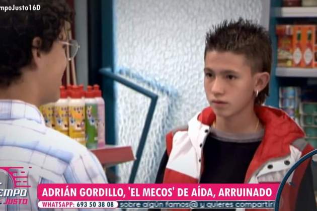Adrian Gordillo, 'El Mecos' a Aída'   Telecinco (1)