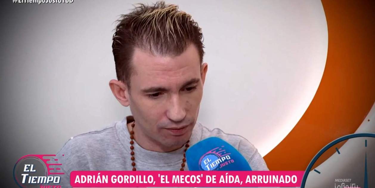 Adrián Gordillo, 'El Mecos' en 'Aída', actualmente con 36 años   Telecinco