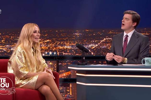 Marta Sánchez, en el 'Late xou' de Marc Giró en TVE2