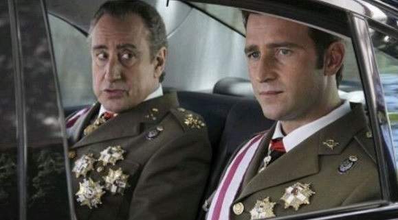 Juanjo Puigcorbé i Fernando Gil, Joan Carles i Felip a 'Felipe y Letizia' Telecinco Juanjo Puigcorbé i Fernando Gil, Joan Carles i Felip a 'Felipe y Letizia' Telecinco