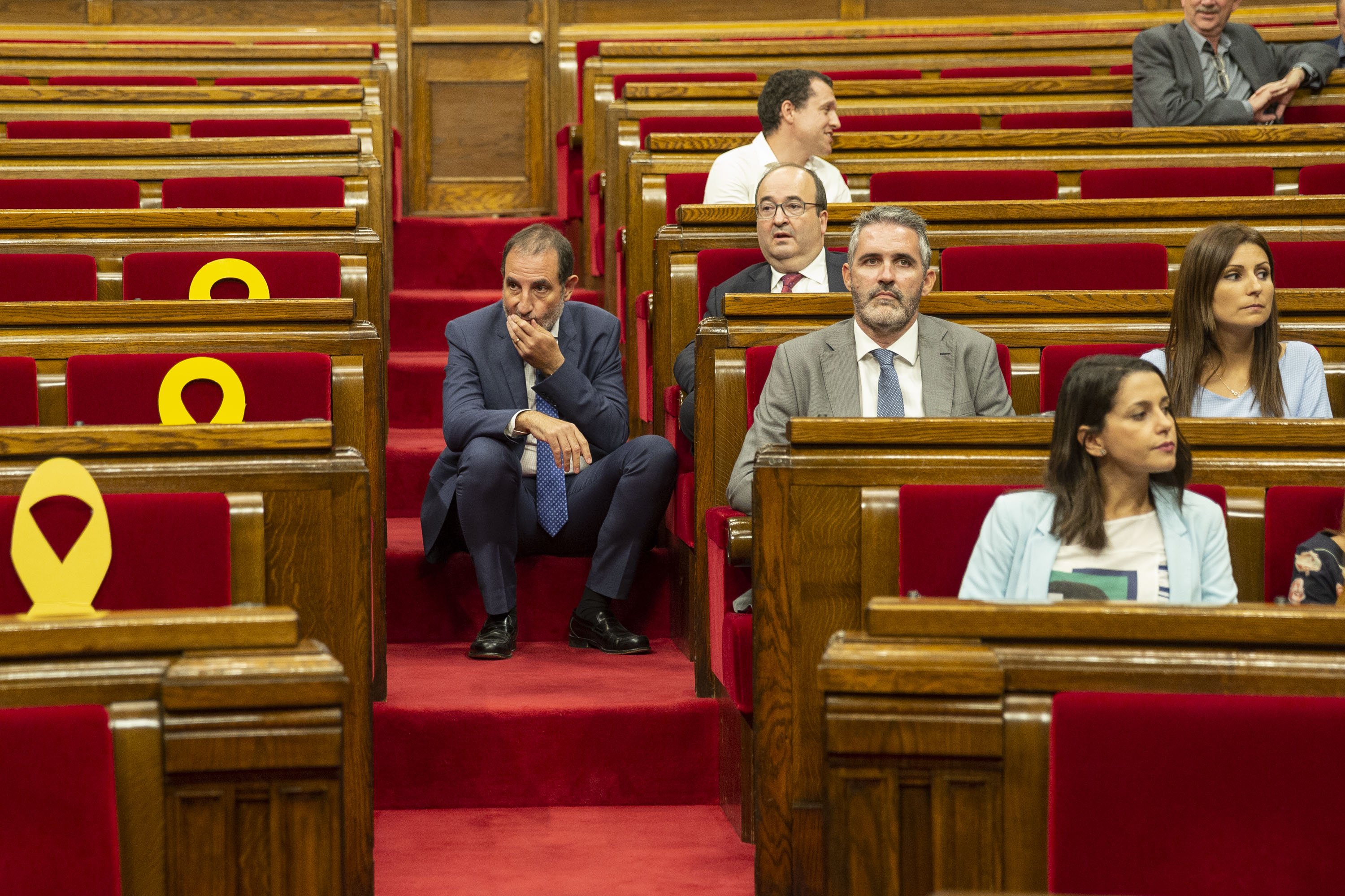 Topada entre el partit d'Espadaler i el PSC al Parlament