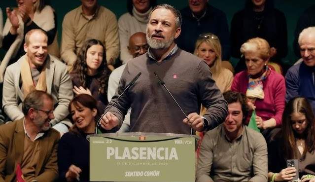Santiago Abascal en Plasencia, Extremadura Santiago Abascal en Plasencia, Extremadura