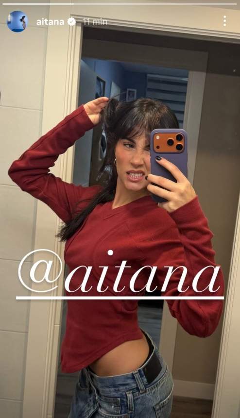 Aitana anuncia que se cambia el nombre de usuario Instagram Aitana anuncia que se cambia el nombre de usuario Instagram