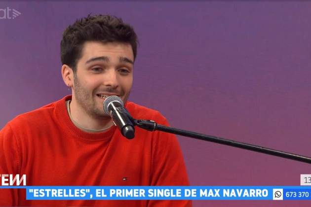 Max, exconcursante de OT 2025 en Tot es mou TV3 (2) Max, exconcursante de OT 2025 en Tot es mou TV3 (2)