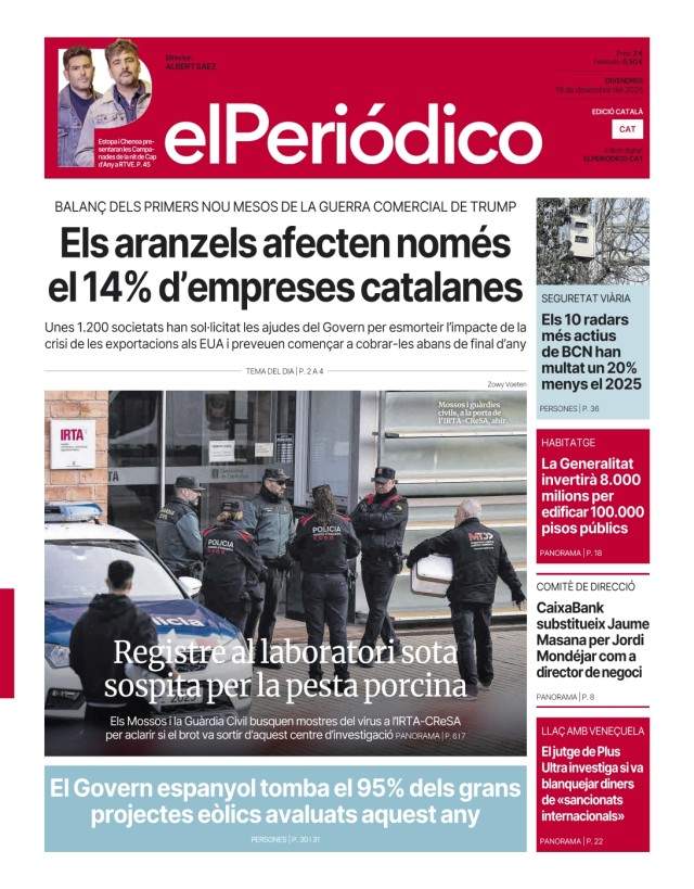 El Periodico, 19 desembre 2025
