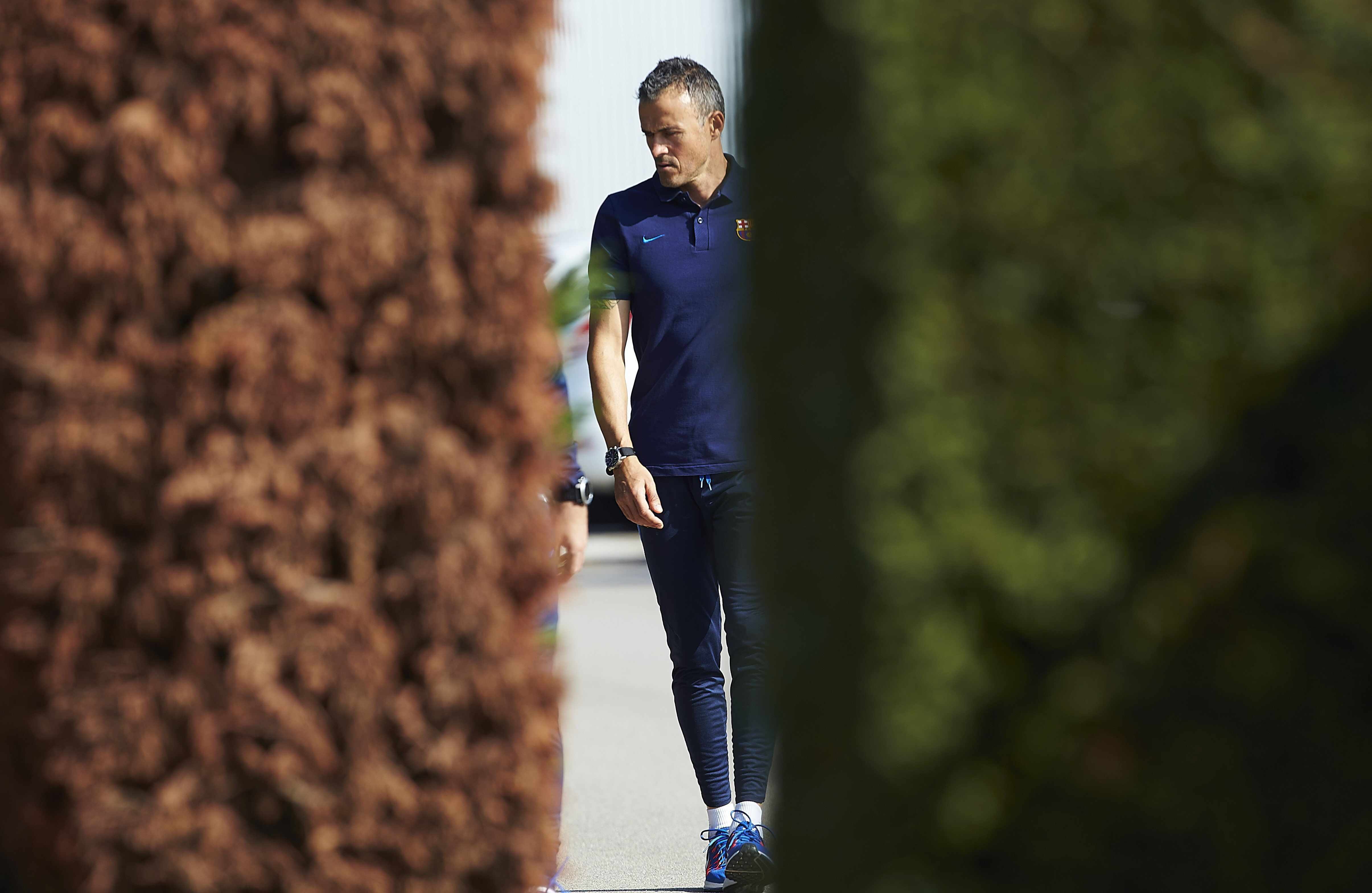 Luis Enrique: "Paco Alcácer será titular contra el Málaga"