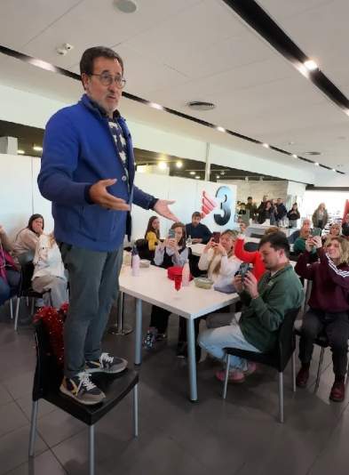 Grasset el año pasado recitando el versículo / 3Cat