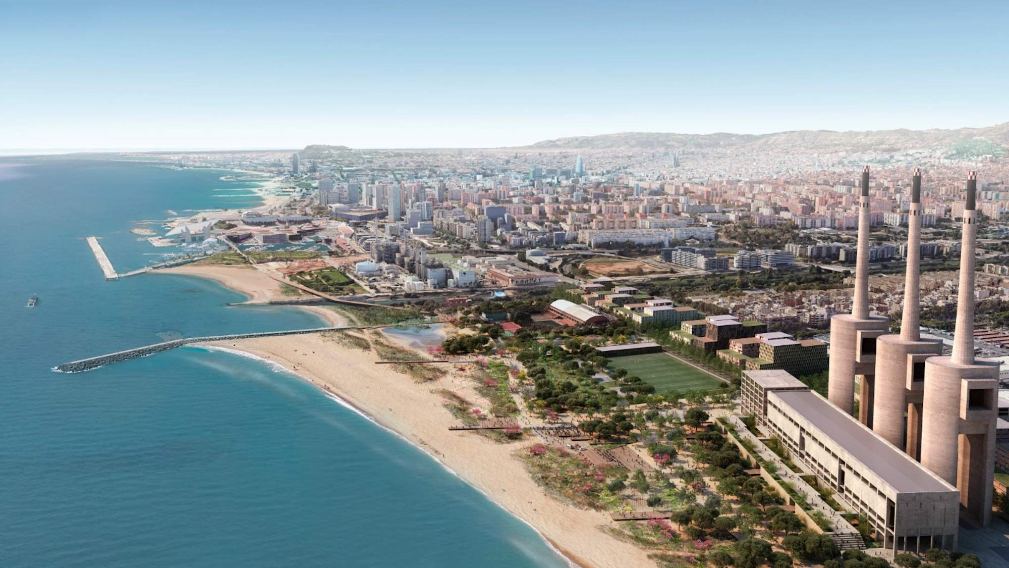 Una proposta a prova d’inundacions guanya el projecte per transformar el parc de les Tres Xemeneies