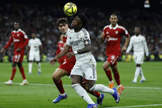 Vinícius Júnior Real Madrid Sevilla / Foto: EFE