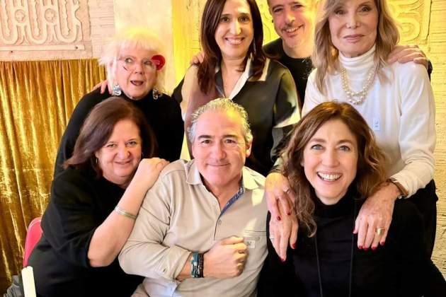 Melero junt amb alguns dels seus companys / Instagram