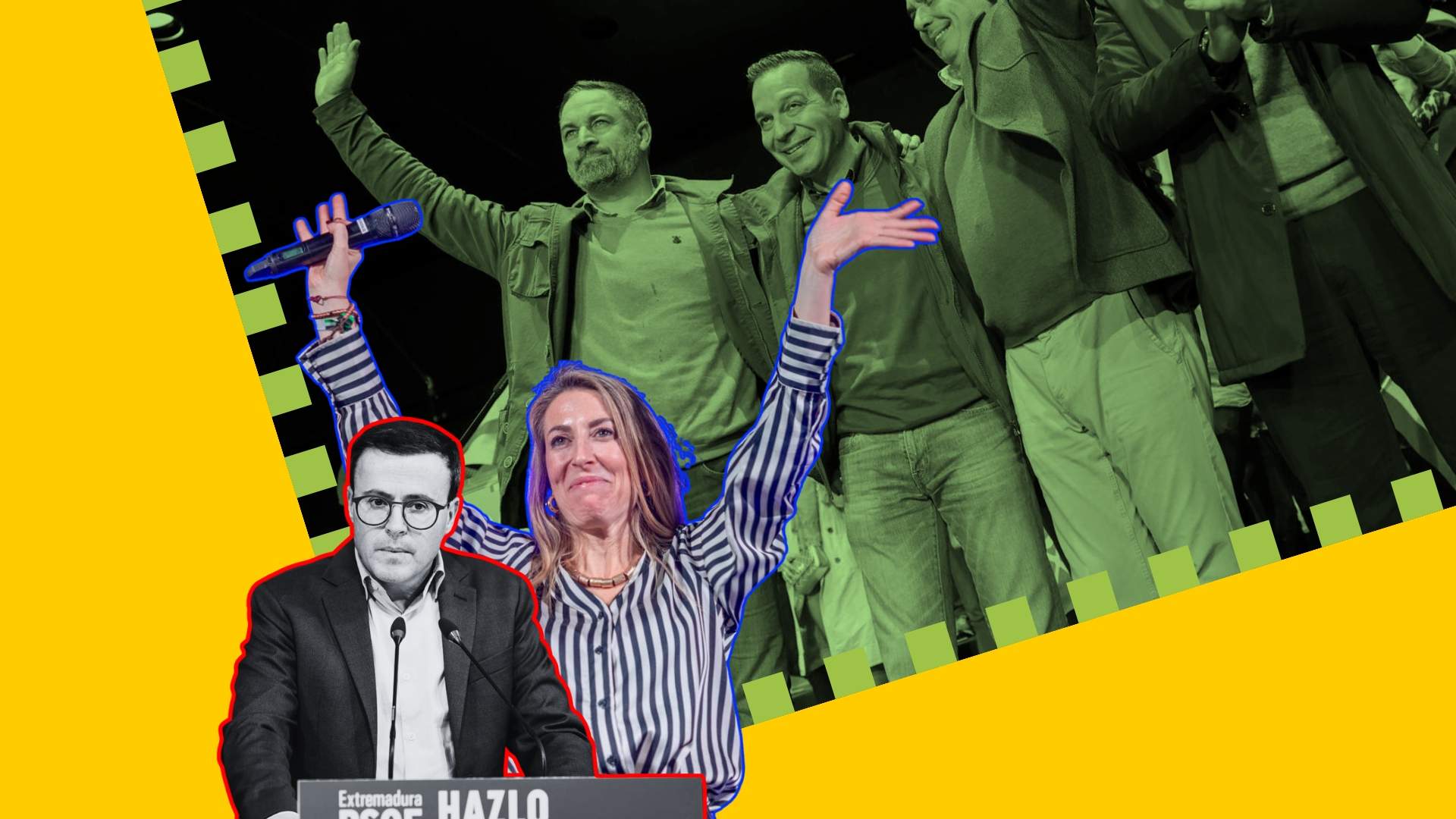 El PSOE se hunde en Extremadura y el PP gana sin sacudirse a un Vox en auge