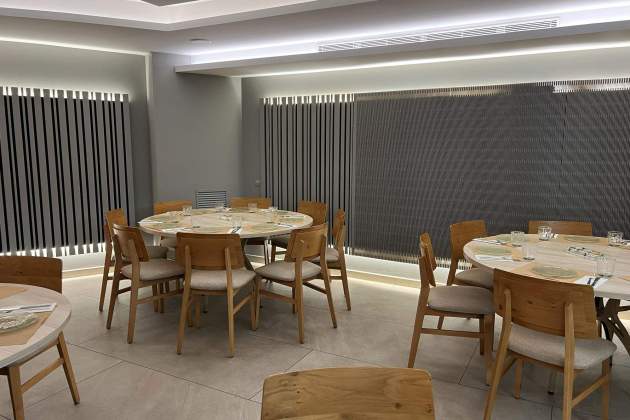 Sala del restaurant Can Dani de Manresa. / Foto: Jordi Àvila