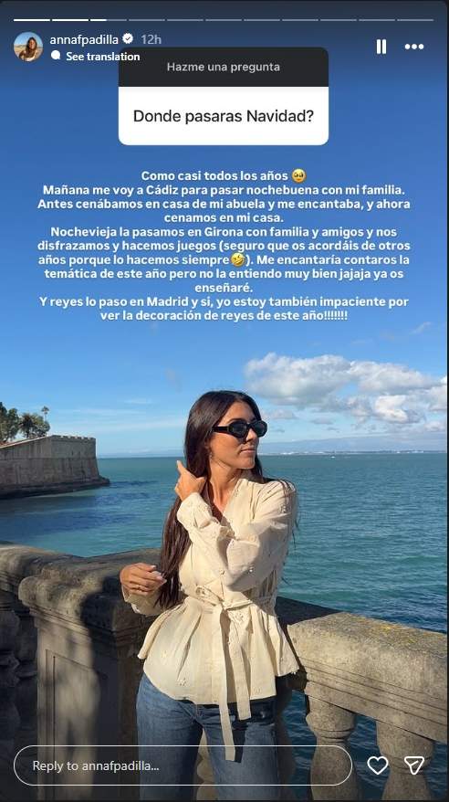 Anna Padilla explica com viura el Nadal   Instagram