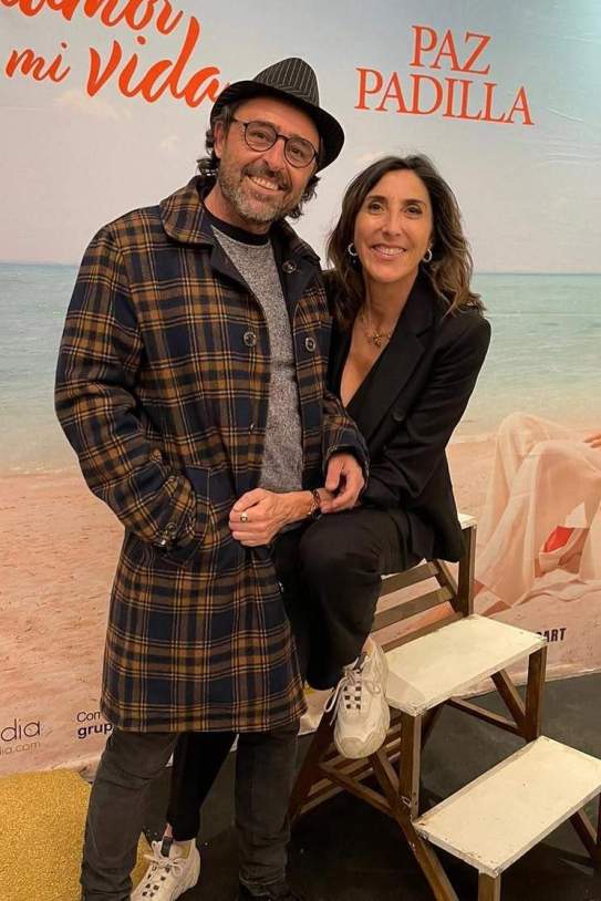 Paz Padilla amb Albert Ferrer, el seu exmarit i pare de la seva filla / Instagram