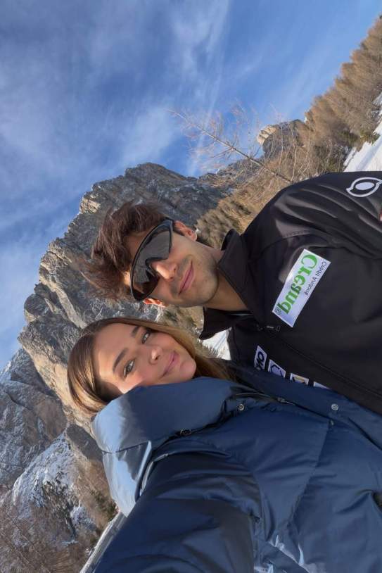 La parella a les Dolomites / Instagram