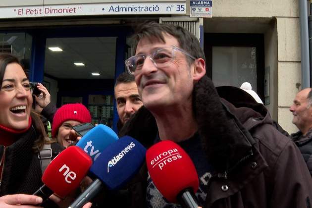 EuropaPress 7183857 javier agraciados serie cuarto premio sorteo extraordinario loteria navidad