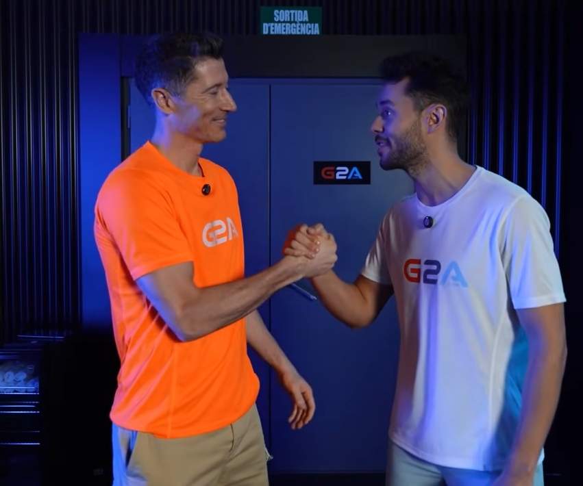 Robert Lewandowski en el vídeo de The Grefg   YouTube