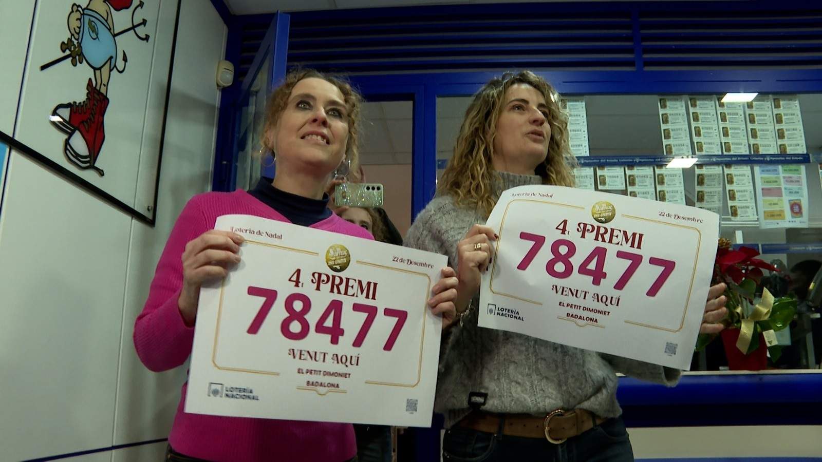 Catalunya només esgarrapa 12,5 milions a la loteria de Nadal i es queda sense el Gordo