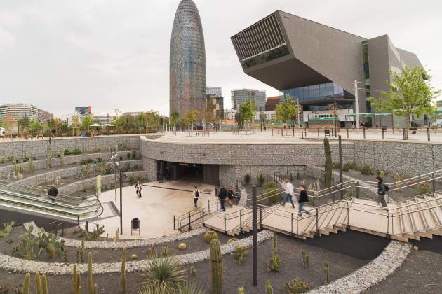 La nueva plaza de las Glorias / Foto: Josbel A Tinoco