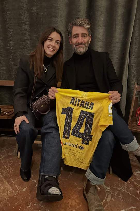 La futbolista i el cantant junts / Instagram