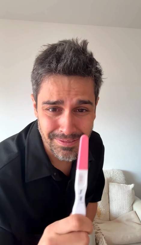 El Carles Galí, emocionat, serà pare IG