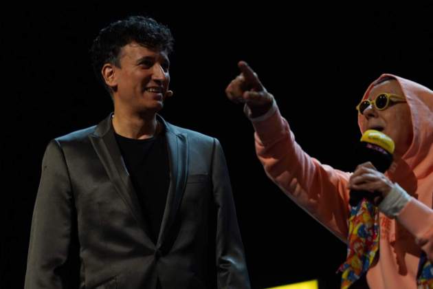 El Mag Lari, a l'especial de Nadal de Catalunya Ràdio al teatre Coliseum de Barcelona X