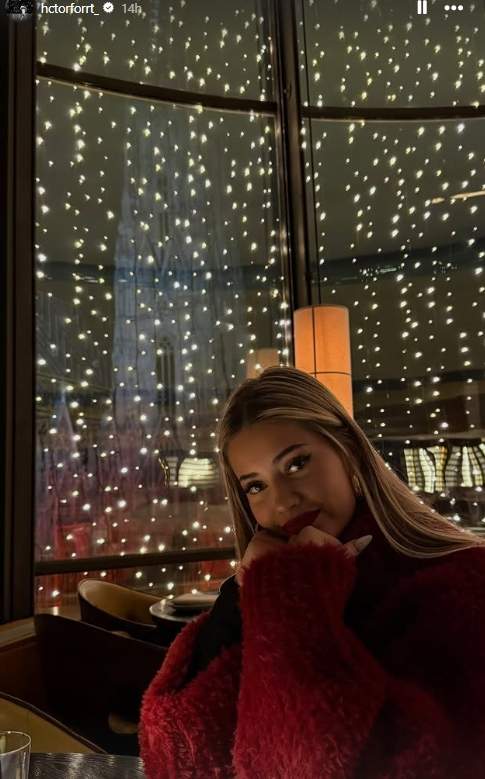 Kaer via fort en un restaurant / Instagram