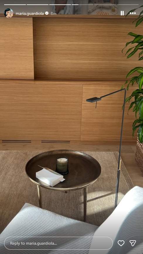 Un rincón de la casa de Maria Guardiola / Instagram 