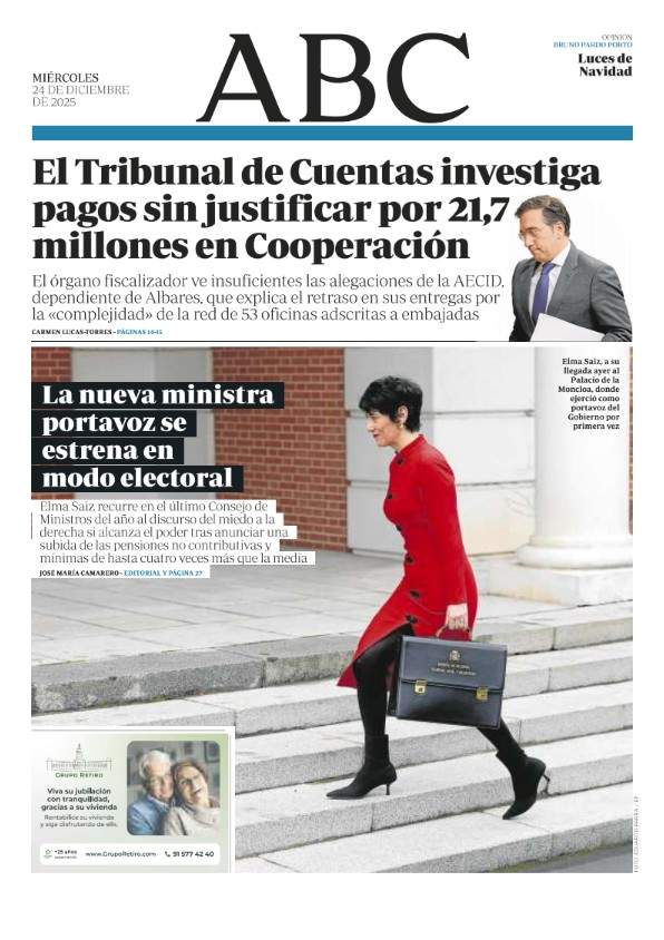 ABC, 24 desembre 2025