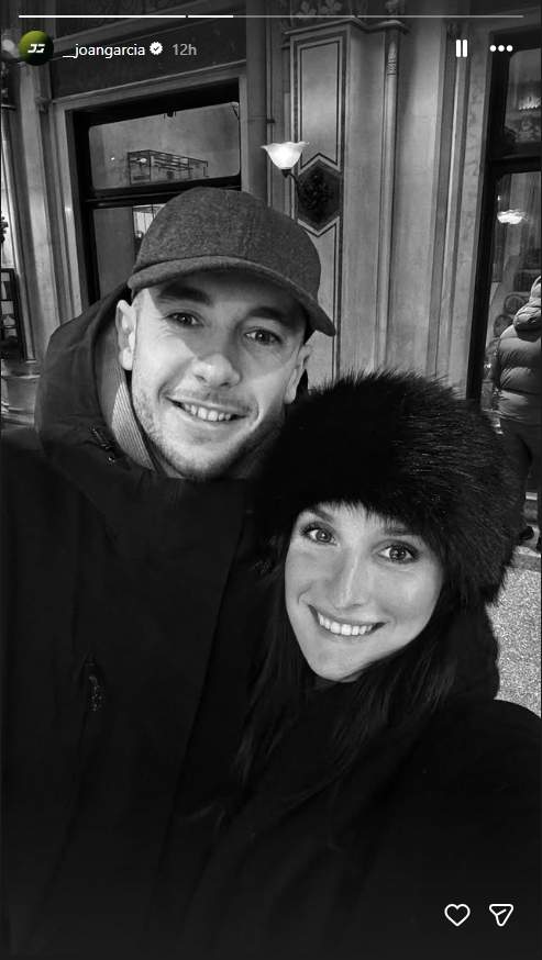 Joan Garcia con su novia en Viena   Instagram