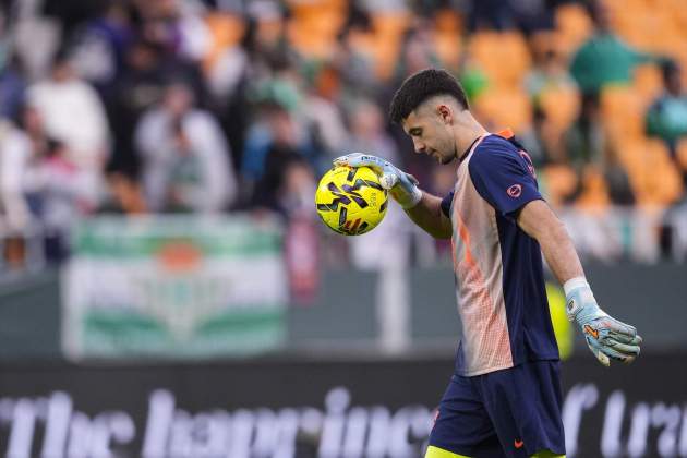 Joan Garcia escalfament Barça Europa Press